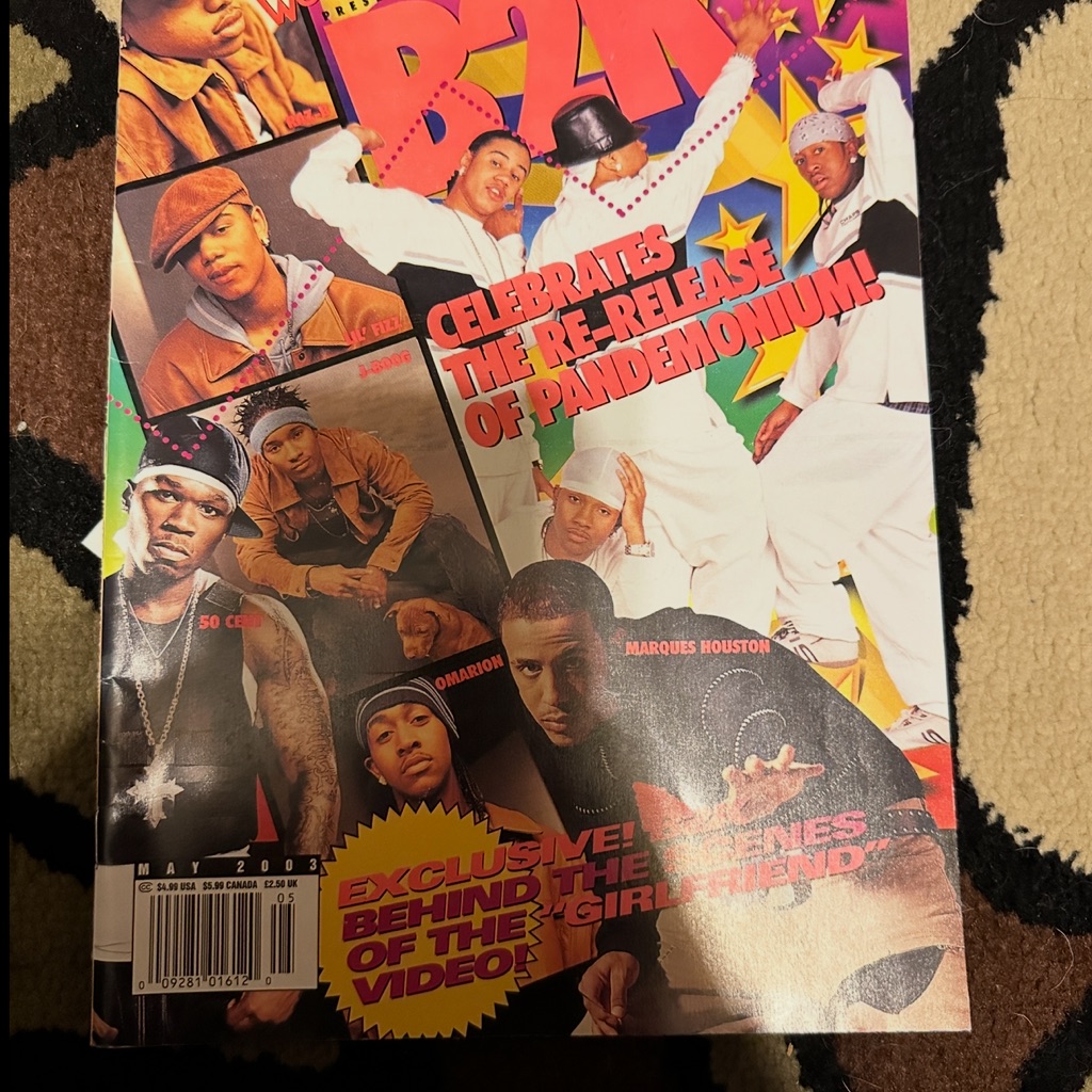 Vintage Collectible 2003 Rare Word Up Magazine